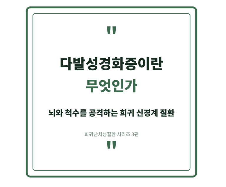 다발성경화증이란 무엇인가 썸네일
